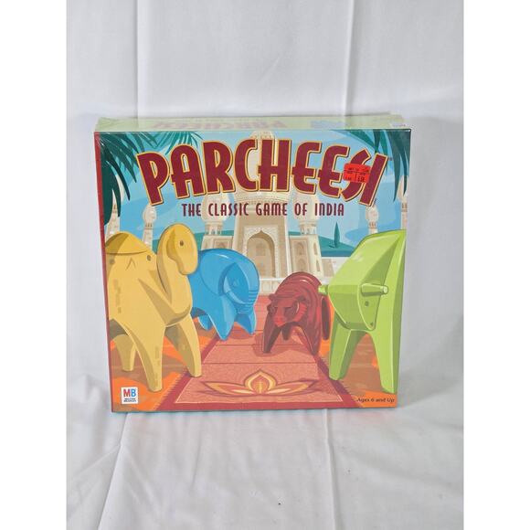 Hasbro Milton Bradley PARCHEESI The Classic Game of India 2001 New Sealed - Picture 1 of 3
